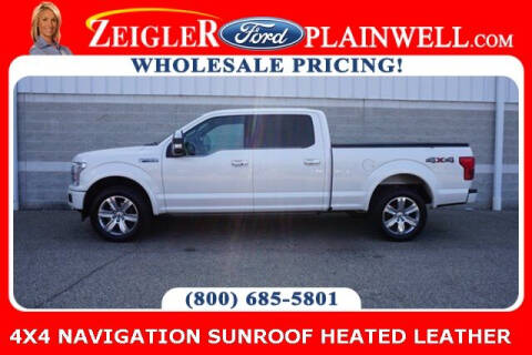 2018 Ford F-150 for sale at Zeigler Ford of Plainwell - Avery Ziegler in Plainwell MI