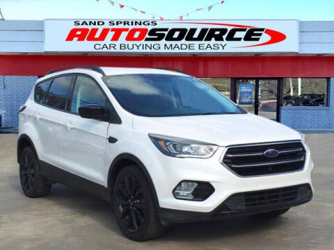 2018 Ford Escape for sale at Autosource in Sand Springs OK