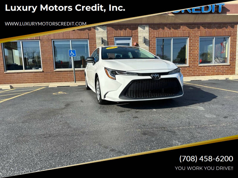 2021 Toyota Corolla for sale at Luxury Motors Credit, Inc. in Bridgeview IL