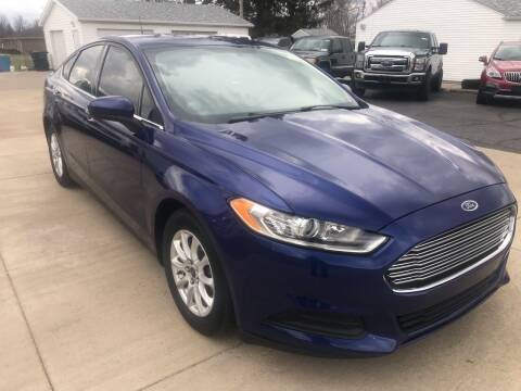 2015 Ford Fusion for sale at Jim Elsberry Auto Sales in Paris IL