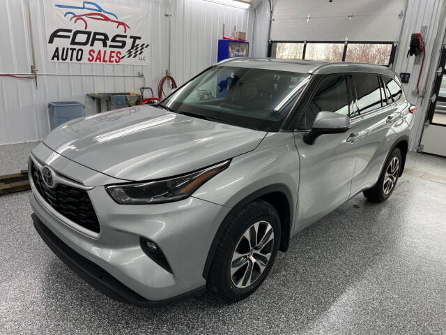 2021 Toyota Highlander for sale at Forst Auto Sales LLC in Marshfield, WI