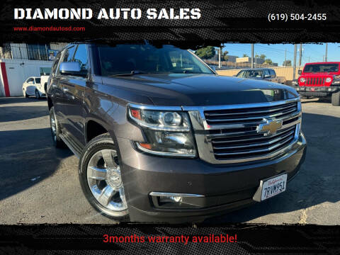 2016 Chevrolet Tahoe for sale at DIAMOND AUTO SALES in El Cajon CA