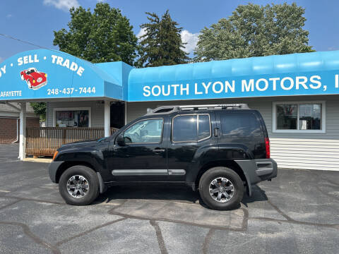 2015 Nissan Xterra for sale at South Lyon Motors INC in South Lyon MI