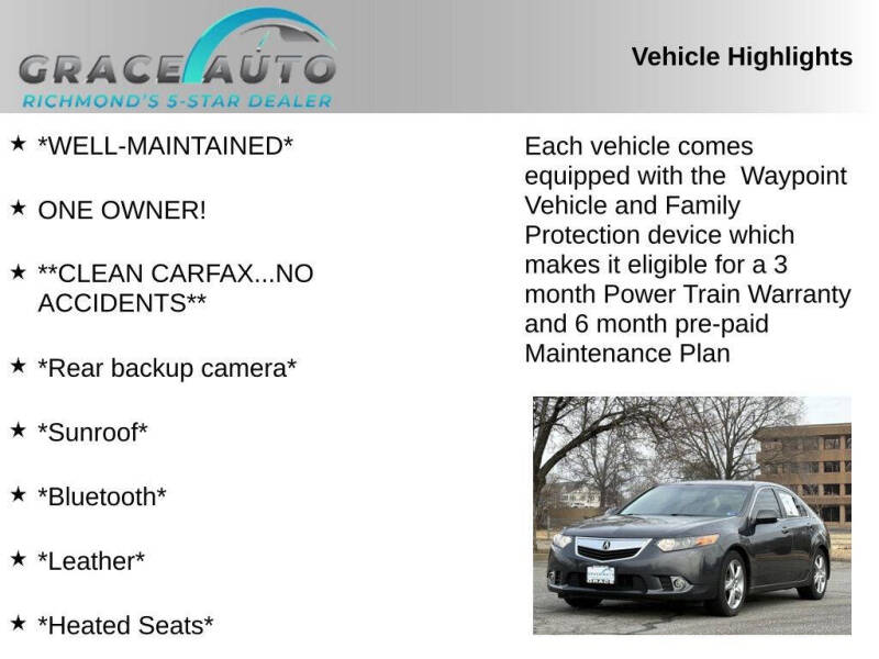 2013 Acura TSX w/Tech