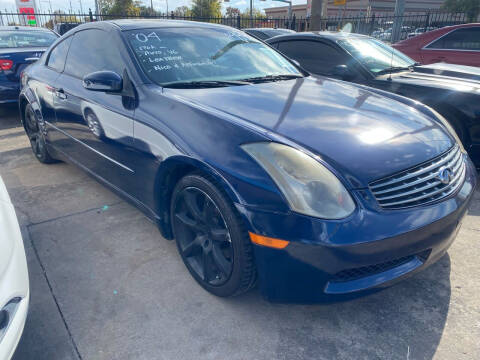 2004 Infiniti G35 for sale at Buy-Fast Autos in Houston TX