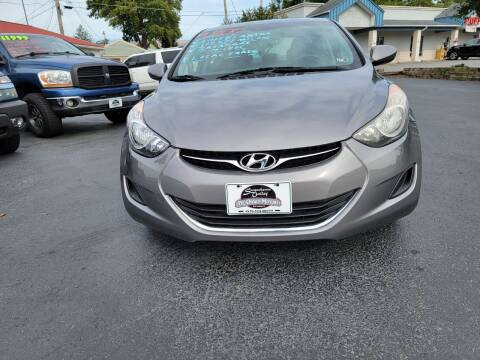 2013 Hyundai Elantra for sale at SUSQUEHANNA VALLEY PRE OWNED MOTORS in Lewisburg PA