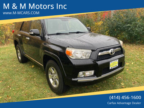 2010 Toyota 4Runner for sale at M & M Motors Inc in West Allis WI