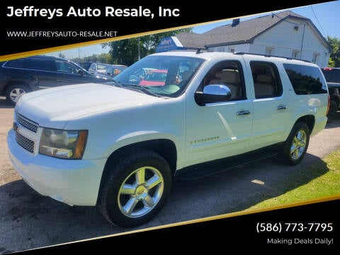 2008 Chevrolet Suburban for sale at Jeffreys Auto Resale, Inc in Clinton Township MI