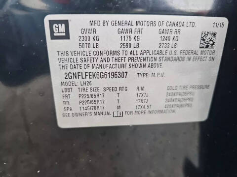 2016 Chevrolet Equinox LT