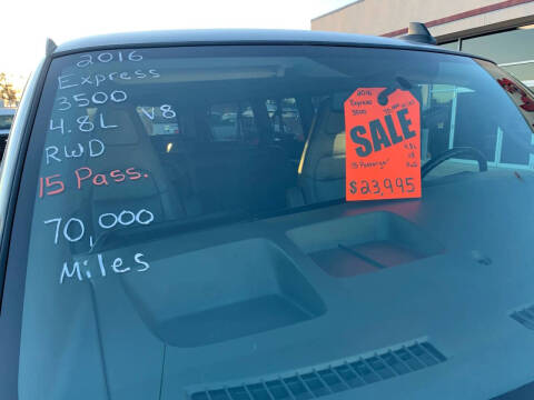 2016 Chevrolet Express LS 3500