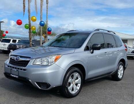 2015 Subaru Forester for sale at PONO'S USED CARS in Hilo HI