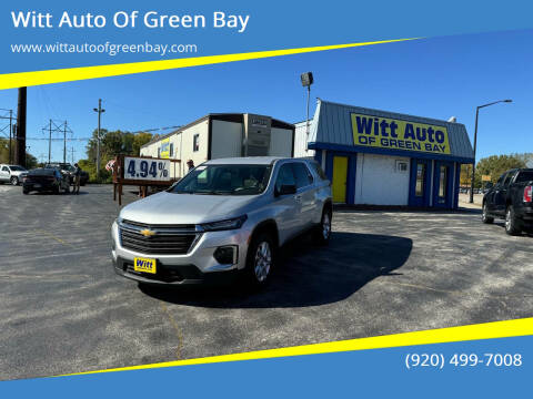 2022 Chevrolet Traverse for sale at Witt Auto Of Green Bay in Green Bay WI