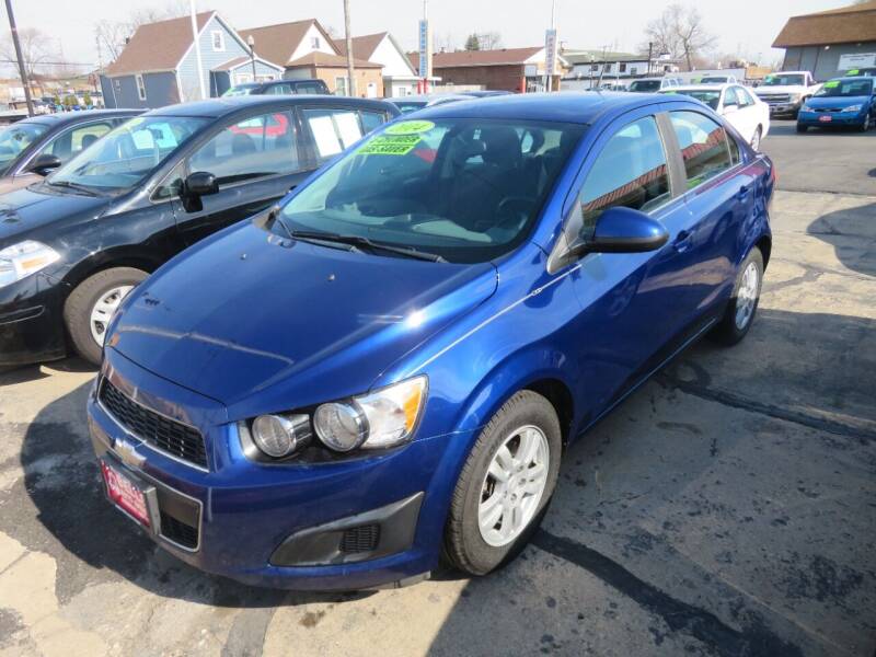2014 Chevrolet Sonic for sale at Bells Auto Sales in Hammond IN