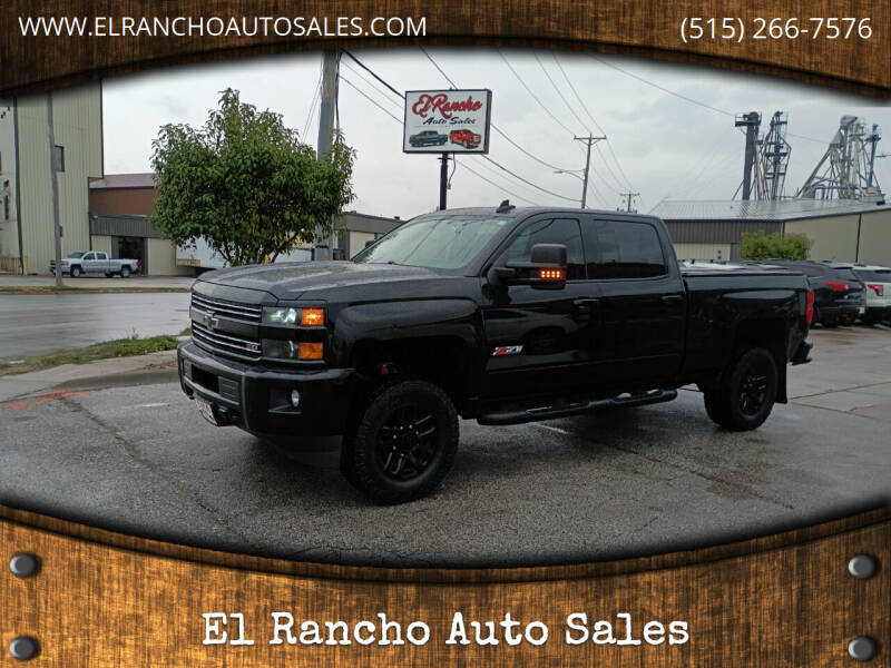 2017 Chevrolet Silverado 2500HD for sale at El Rancho Auto Sales in Des Moines IA