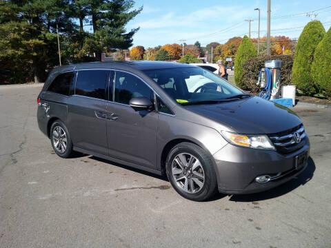 2014 Honda Odyssey for sale at RTE 123 Village Auto Sales Inc. in Attleboro MA