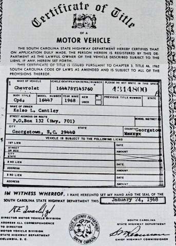 1968 Chevrolet Impala