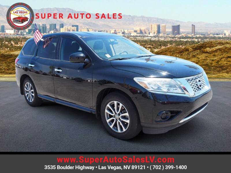 2014 Nissan Pathfinder for sale at Super Auto Sales in Las Vegas NV