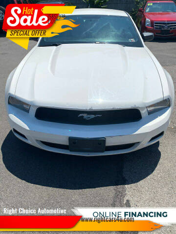 2012 Ford Mustang for sale at Right Choice Automotive in Rochester NY
