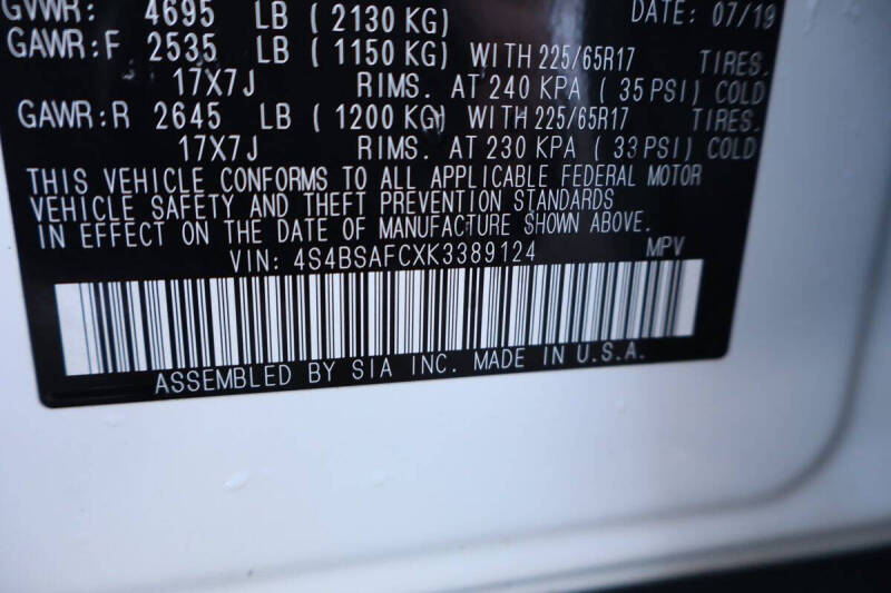 2019 Subaru Outback 2.5i Premium