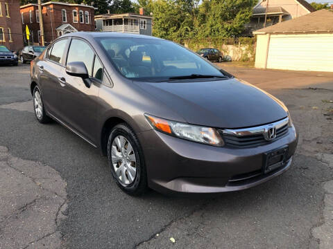 2012 Honda Civic for sale at James Motor Cars in Hartford CT