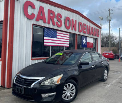 2013 Nissan Altima for sale at Cars On Demand 2 in Pasadena TX