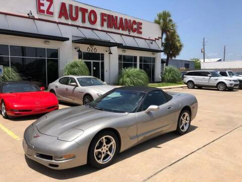 2002 Chevrolet Corvette for sale at EZ Auto Finance in Houston TX