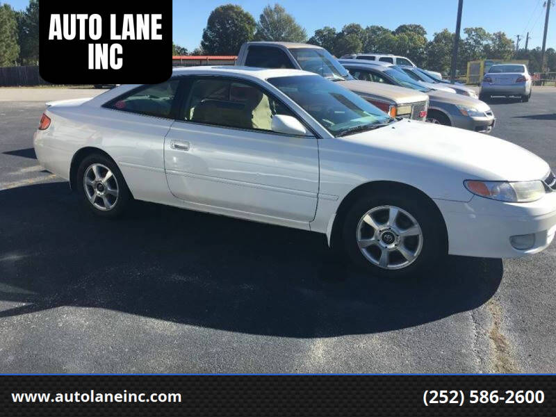 2000 Toyota Camry Solara for sale at AUTO LANE INC in Henrico NC