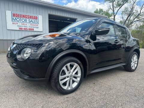 2015 Nissan JUKE for sale at HOLLINGSHEAD MOTOR SALES in Cambridge OH