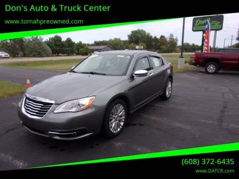 2012 Chrysler 200 for sale at Don's Auto & Truck Center in Tomah WI