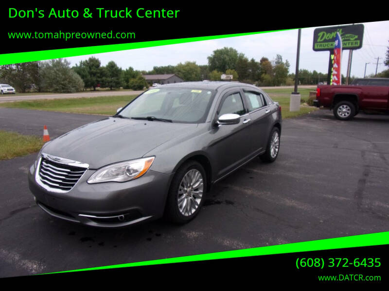 2012 Chrysler 200 for sale at Don's Auto & Truck Center in Tomah WI