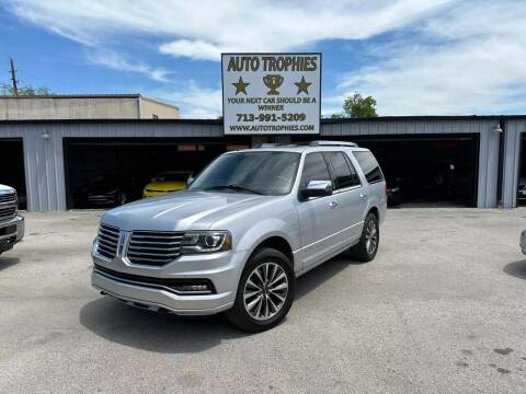 2016 Lincoln Navigator for sale at AutoTrophies in Houston TX