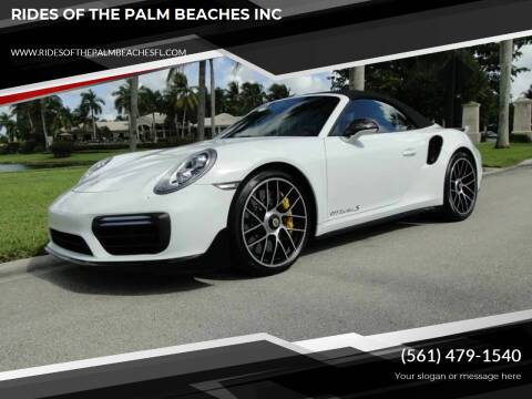 2018 Porsche 911 for sale at RIDES OF THE PALM BEACHES INC in Boca Raton FL