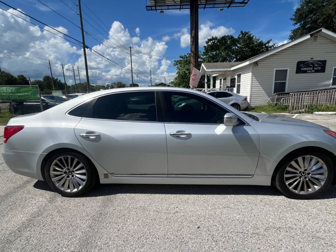 2015 Hyundai Equus for sale at Hobgood Auto Sales in Land O Lakes, FL