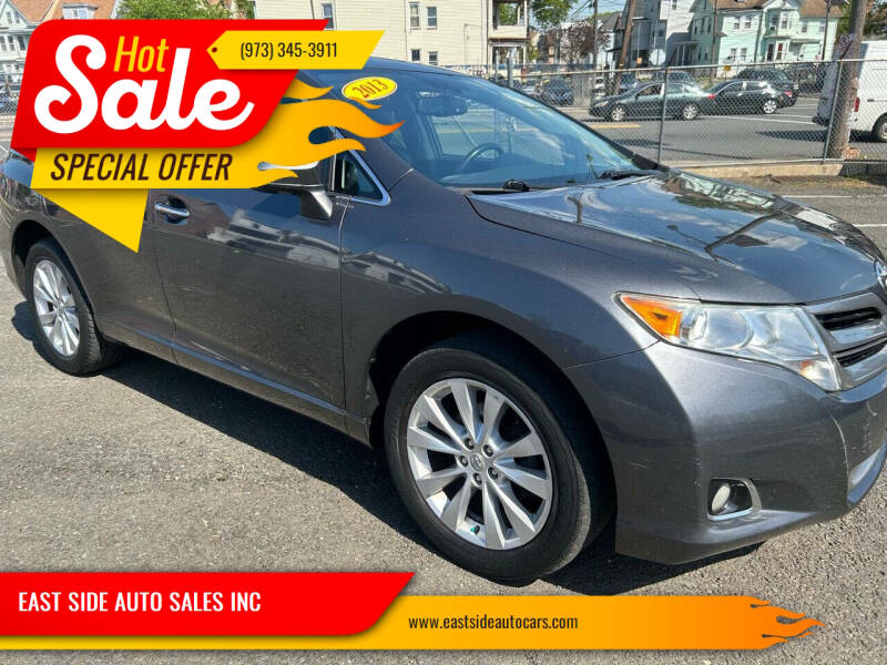 2013 Toyota Venza for sale at EAST SIDE AUTO SALES INC in Paterson NJ