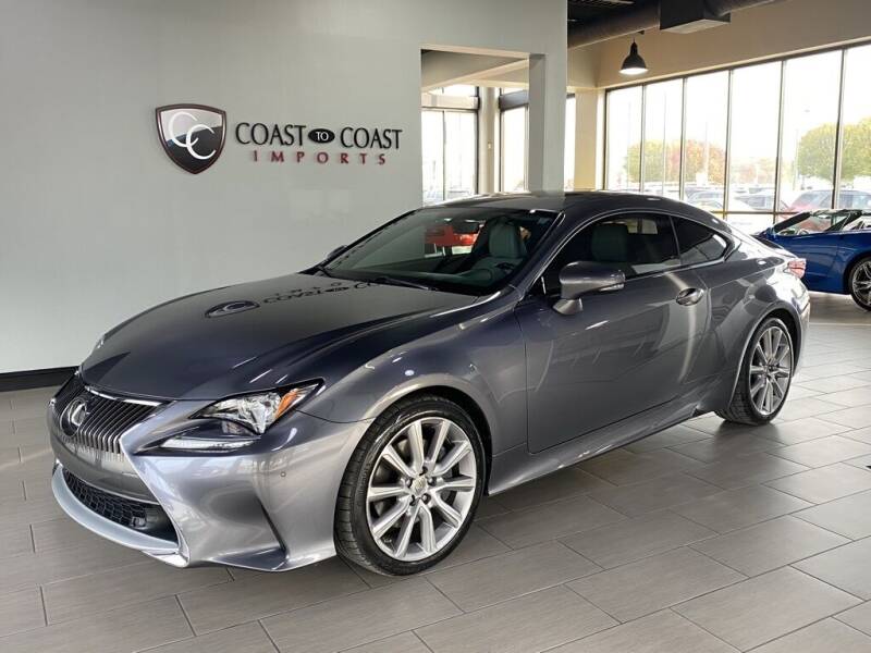 2015 Lexus RC 350 for sale at Coast to Coast Imports in Fishers IN
