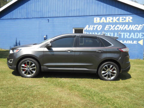 2016 Ford Edge for sale at BARKER AUTO EXCHANGE in Spencer IN