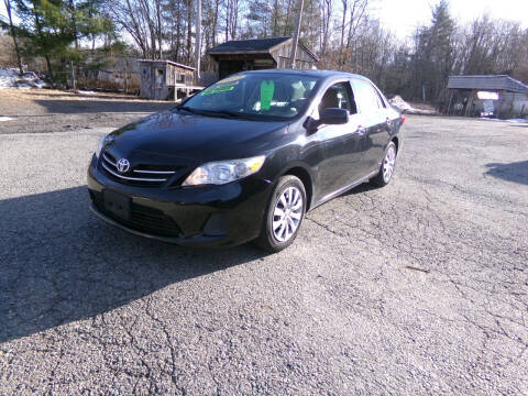 2013 Toyota Corolla for sale at Douglas Auto & Truck Sales in Douglas MA