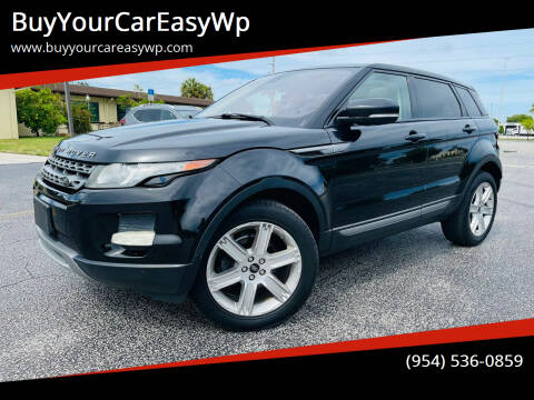 2013 Land Rover Range Rover Evoque for sale at BuyYourCarEasyWp in Fort Myers FL