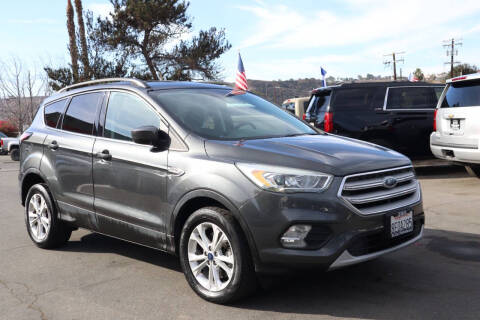 2018 Ford Escape for sale at So Cal Performance SD, llc in San Diego CA