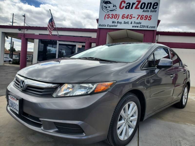2012 Honda Civic for sale at CarZone in Marysville CA