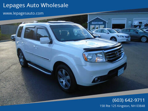 2014 Honda Pilot for sale at Lepages Auto Wholesale in Kingston NH