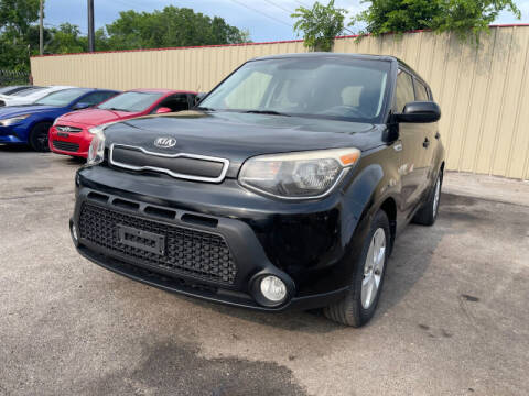 2015 Kia Soul for sale at Sam's Auto Sales in Houston TX