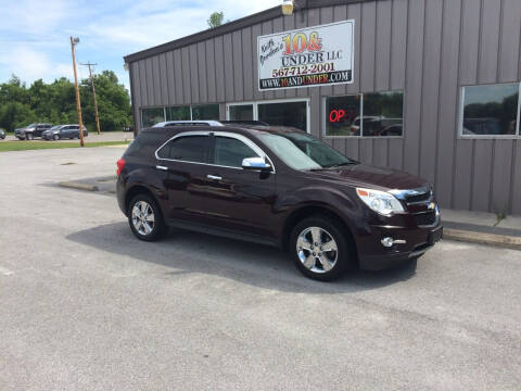 2011 Chevrolet Equinox for sale at KEITH JORDAN'S 10 & UNDER in Lima OH