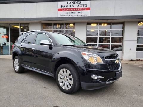 2012 Chevrolet Equinox for sale at Landes Family Auto Sales in Attleboro MA