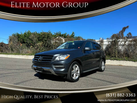 2014 Mercedes-Benz M-Class for sale at Elite Motor Group in Lindenhurst NY