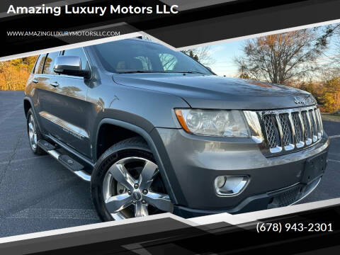 2012 Jeep Grand Cherokee for sale at Amazing Luxury Motors LLC in Gainesville GA