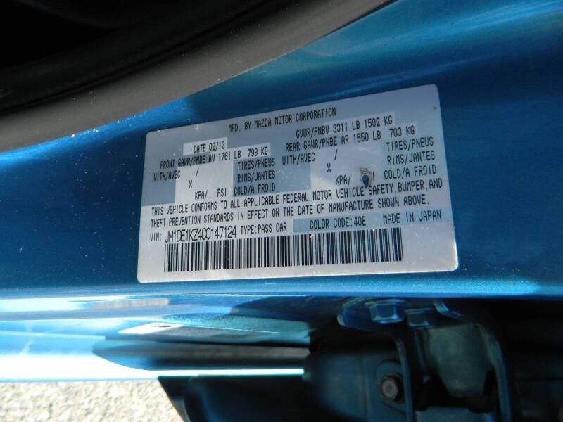 2012 Mazda MAZDA2 Sport
