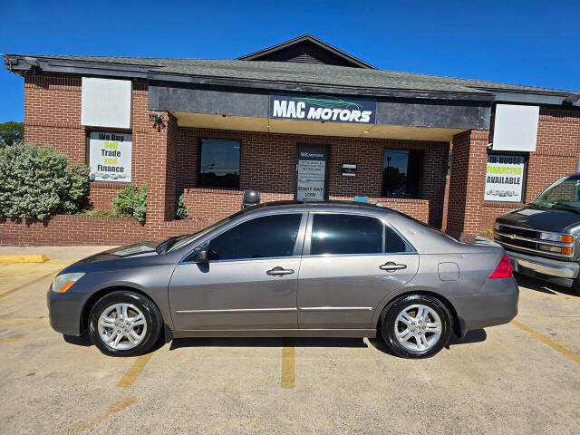 2006 Honda Accord for sale at Mac Motors in Arlington, TX