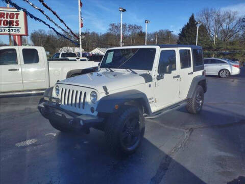 2018 Jeep Wrangler JK Unlimited for sale at Patriot Motors in Cortland OH