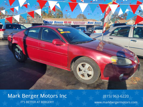 2006 Pontiac Grand Prix for sale at Mark Berger Motors Inc in Rockford IL